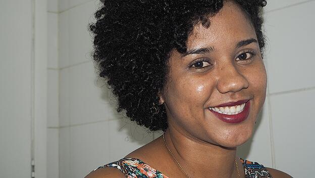 Wieder optimistisch: Regine Claudia Araujo dos Santos.SL