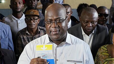 Nach den Wahlen im Kongo - F&eacute;lix Tshisekedi