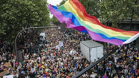 Gay-Pride-Parade in Frankreich
