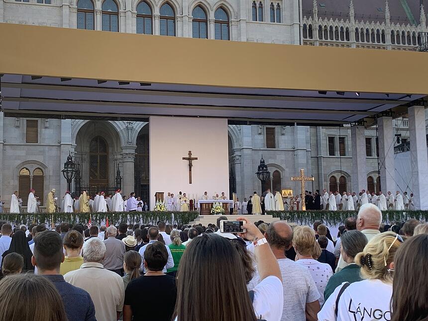 Eucharistischer Kongress in Budapest