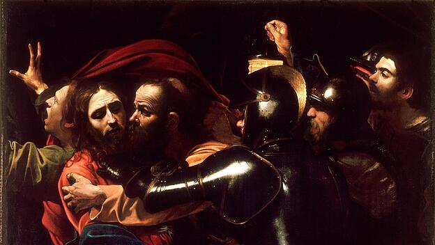 "Die Festnahme Jesu" von Caravaggio.