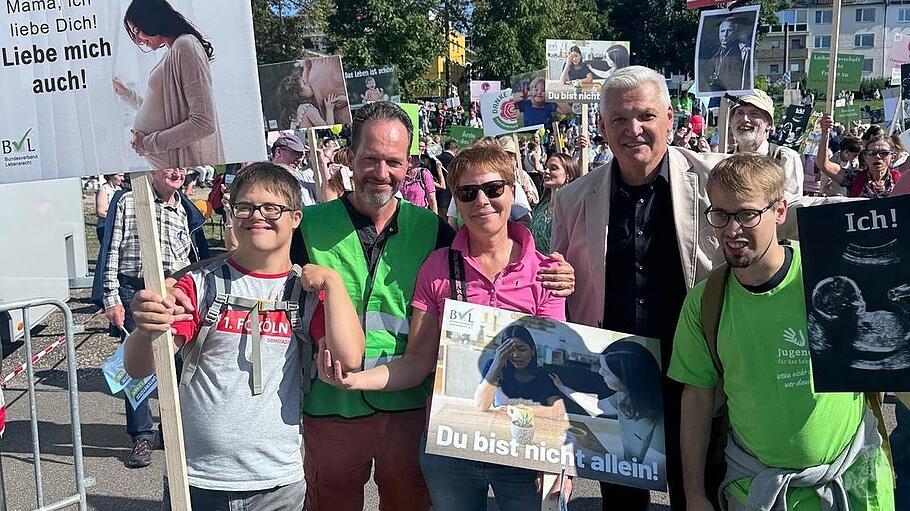 Hubert Hüppe auf Marsch für das Leben