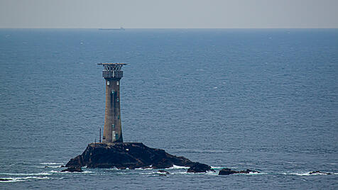 Longships Lighthouse in Cornwall