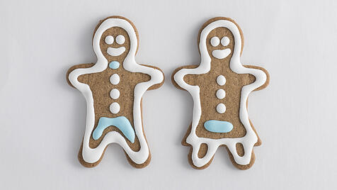 Lebkuchenmann und -frau