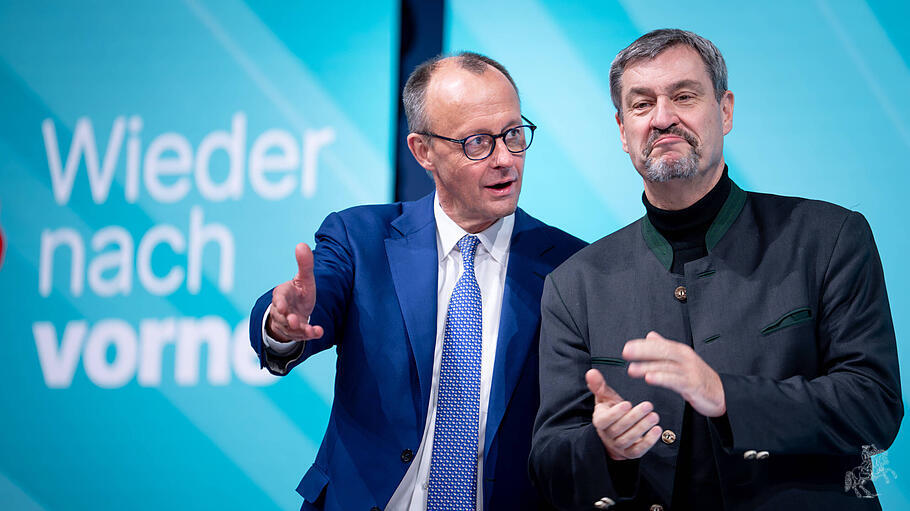 CDU Parteitag, Merz, Söder