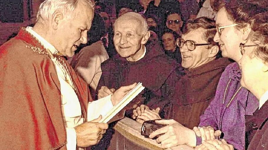 RSK-Spitze im Mai 1981 bei Papst Johannes Paul II. in Rom