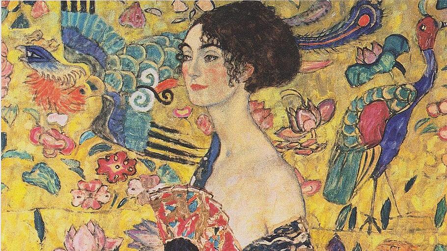 Gustav Klimts: Dame mit Fächer (1917/18)