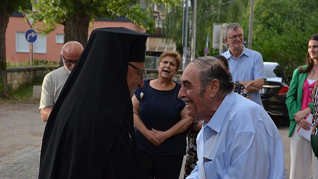 Patriarch Youssef beim Besuch in Deutschland