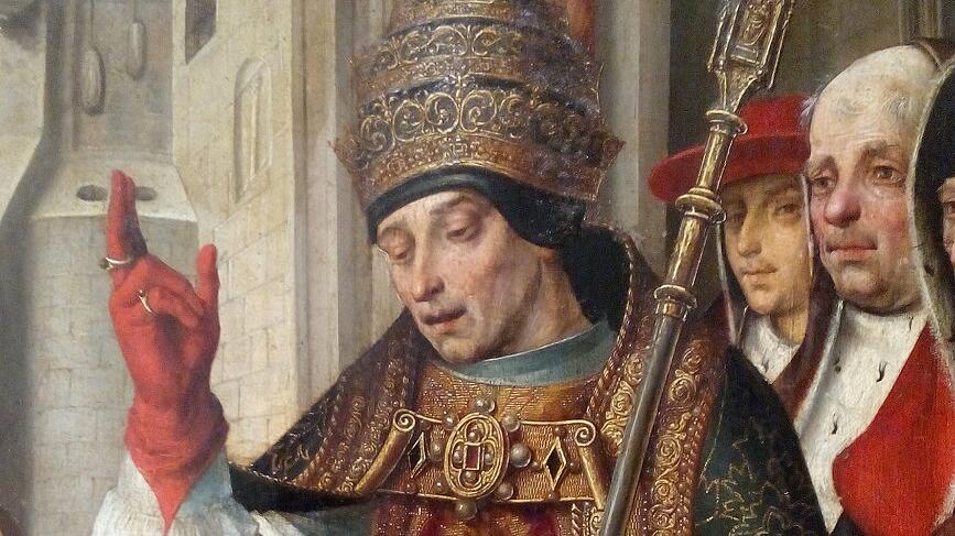 Papst Siricius war im 4. Jahrhundert Befürworter des Enthaltsamkeitszölibats.