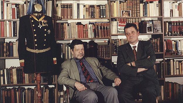 Jean-Jacques Langendorf (links) und Peter Wei&szlig;.