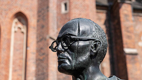 Leisner-Statue in Kleve, NRW