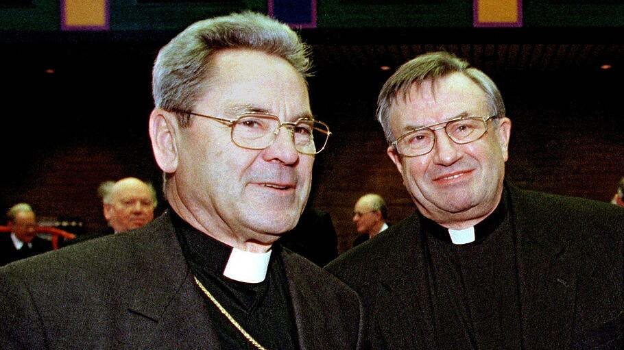 Erzbischof  Dyba und Bischof Lehmann