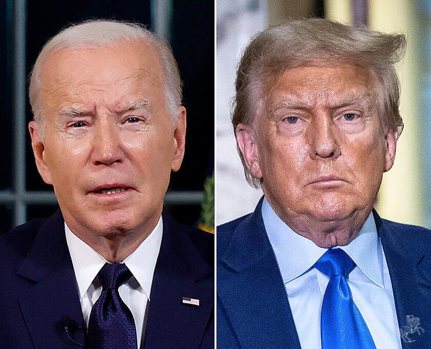 Joe Biden und Donald Trump: Ihre Präsidentschaft könnte davon abhängen, wie Taylor Swift vor den Wahlen agiert.