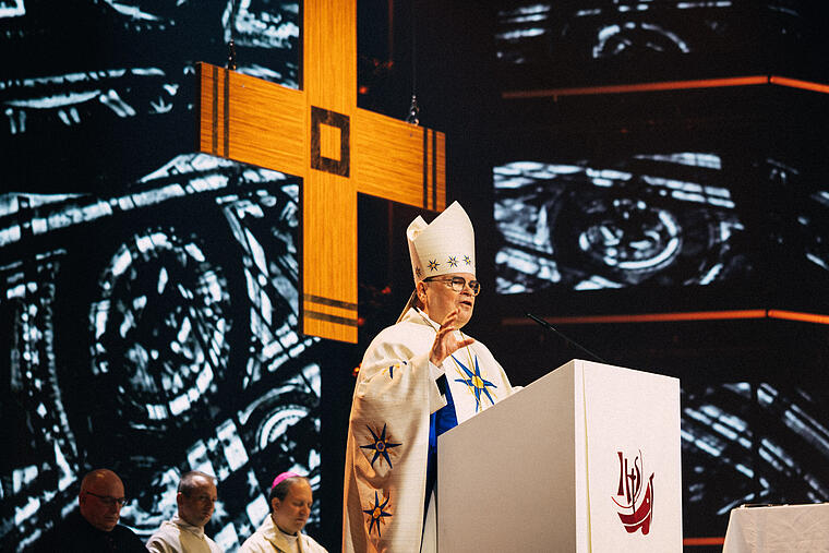 Bischof Meier bei der MEHR 2026