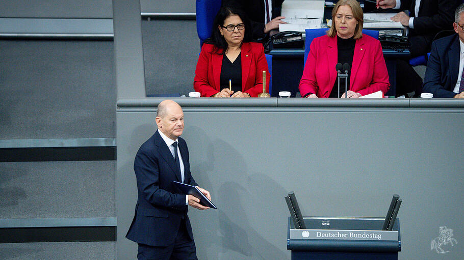 Deutscher Bundestag, Bundeskanzler Scholz