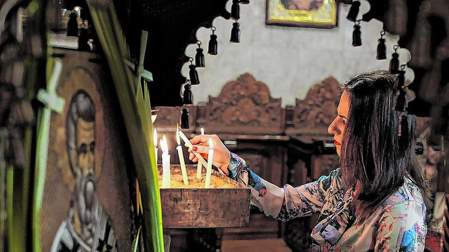 Die katholische Kirche zur Heiligen Familie in Gaza-Stadt