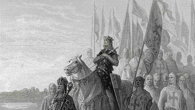 Ludwig IX. vor Damietta