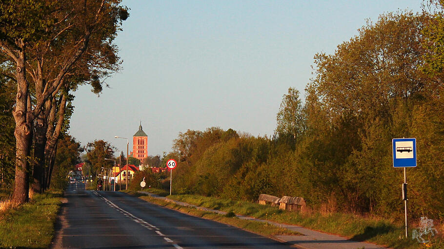 Die Kirche der heiligen Katharina in Braniewo