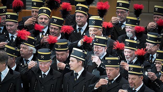 Festakt zum Ende des Steinkohlebergbaus