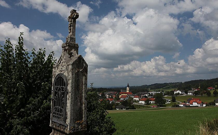 Wegkreuz am  Granitpilgerweg