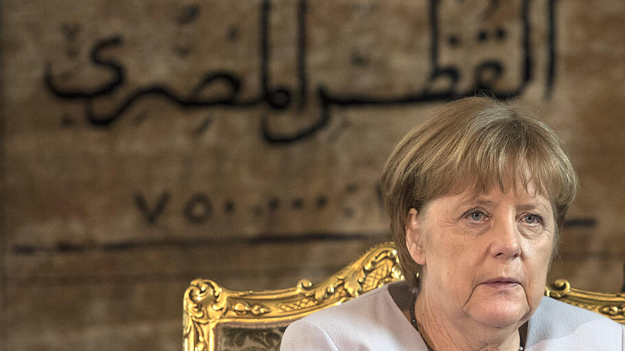 Bundeskanzlerin Angela Merkel zu Besuch in Ägypten