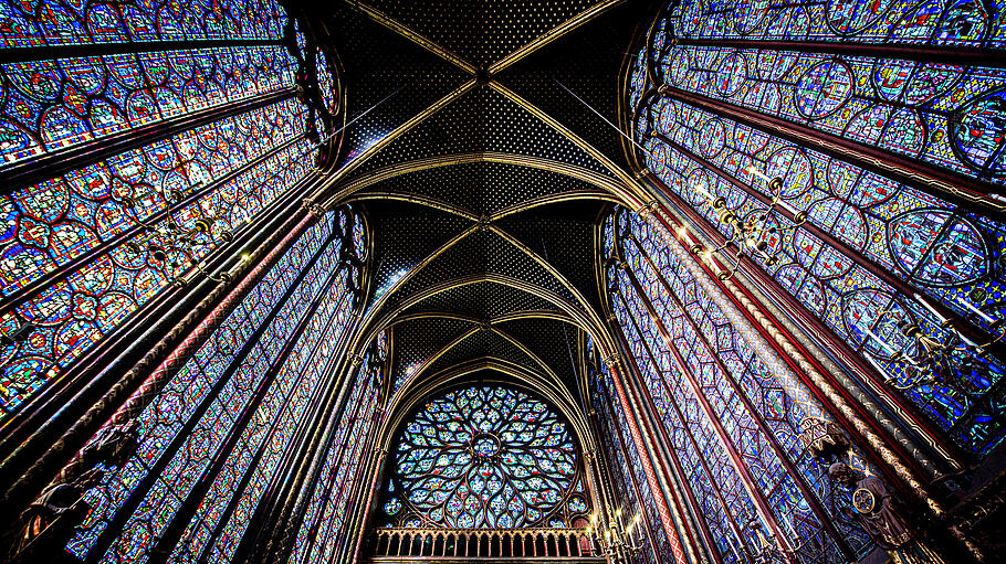 Die Sainte Chapelle im Herze von Paris