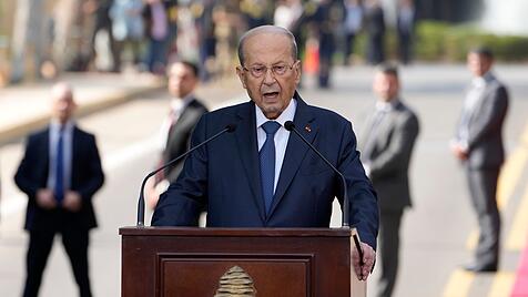Michel Aoun, Libanons Präsident