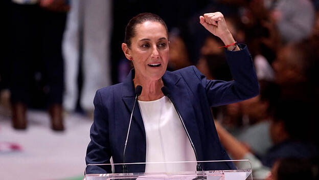 Mexikos Präsidentin Claudia Sheinbaum