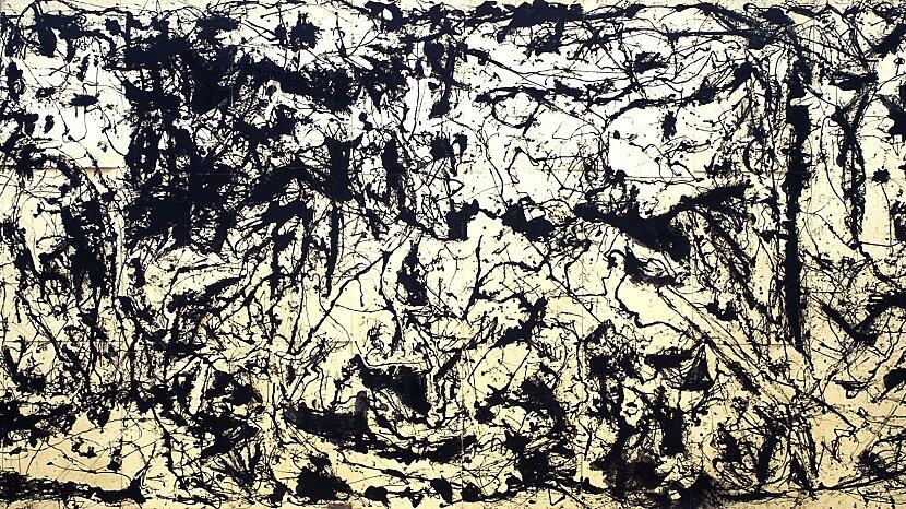 Picassos &bdquo;Guernica&ldquo; im Stil von Jackson Pollock (1980)