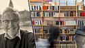 Bücherregale bei der Leipziger Buchmesse