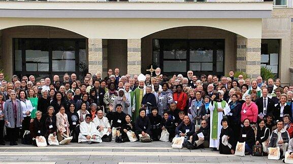 Teilnehmer des vierten Weltkongress der Benediktineroblaten