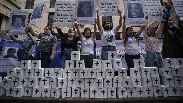 Abtreibungsdebatte in Kolumbien