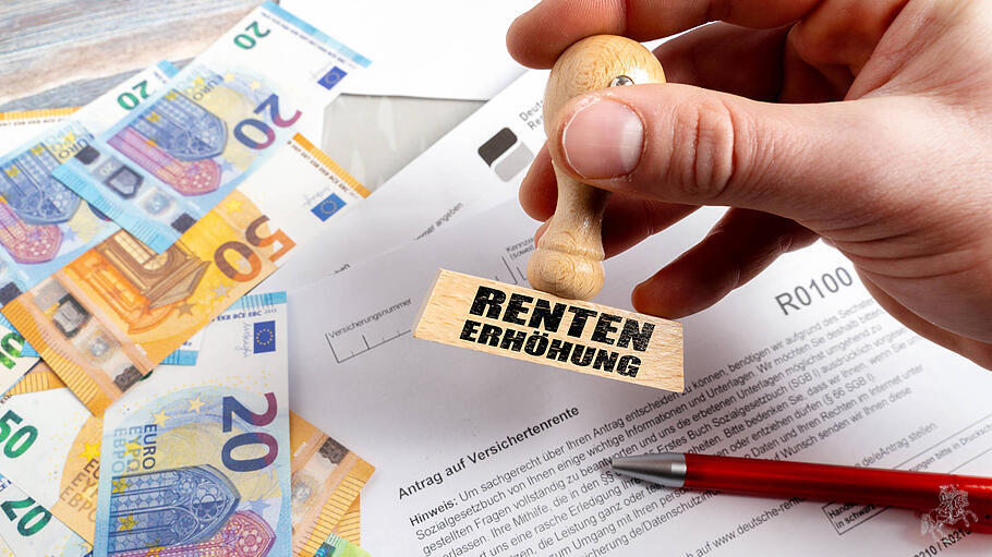 Rentenerhöhung: Symbolbild Sozialstaat
