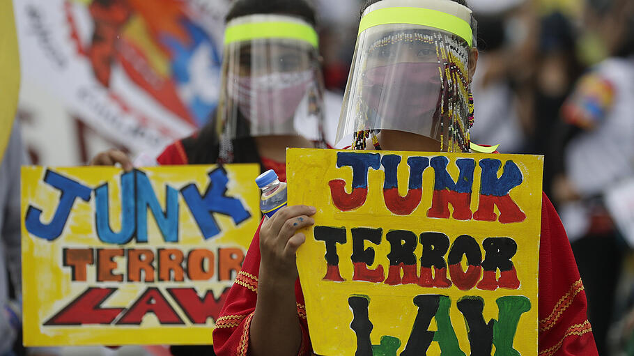 Proteste in Manila