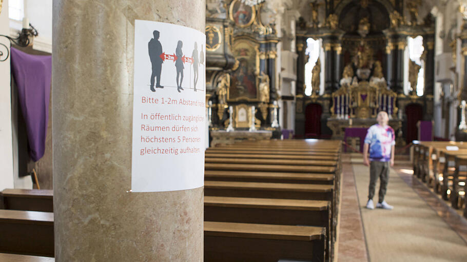 Österreich: Mund-Nasenschutz mus  ab Montag auch während des Gottesdienstes getragen werden