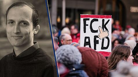 Onlineredakteur Jakob Ranke, Demo gegen rechts