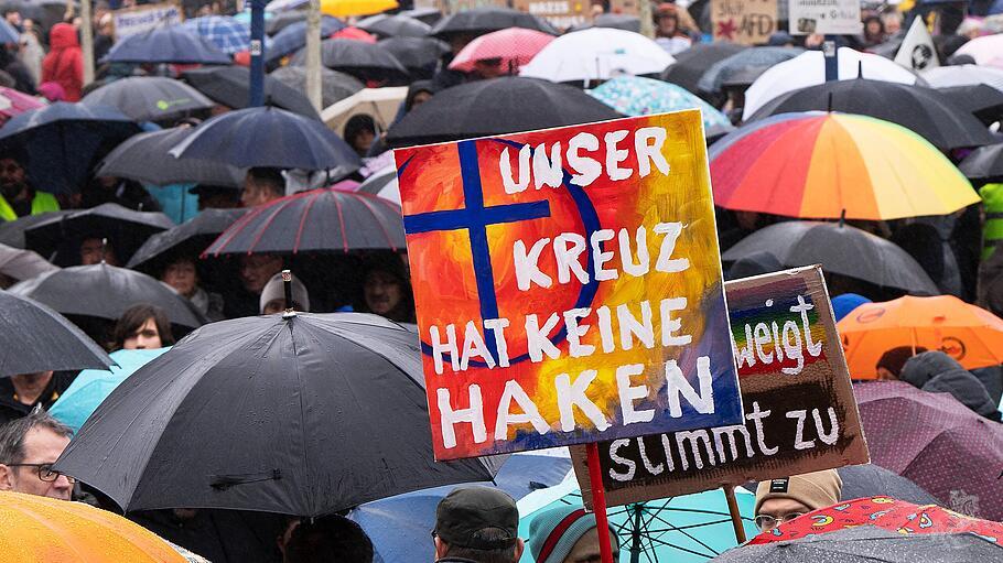 Anti-AfD-Demonstration in Krefeld