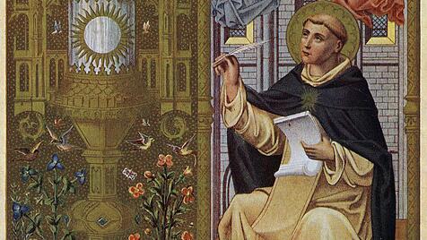 Thomas von Aquin und seine Schrift "De caritate" stehen im Mittelpunkt