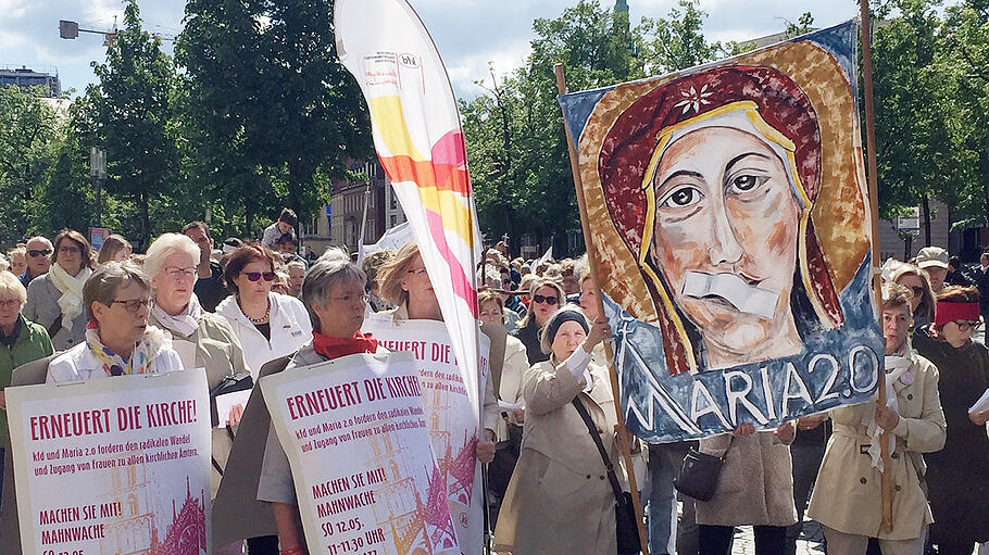 Kirchenstreik Maria 2.0 in Münster
