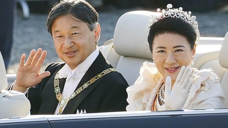 Das neue Kaiserpaar Masako und Naruhito.