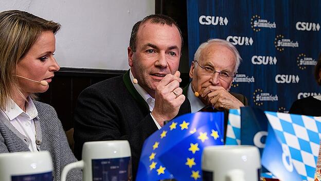Europastammtisch der CSU mit Manfred Weber