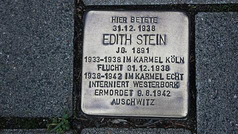 Stolperstein von Edith Stein