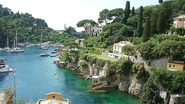 Portofino: Glasklare Buchten, Yachten und italienische Villen