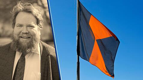 Politikredakteur Sebastian Sasse, Kolpingfahne