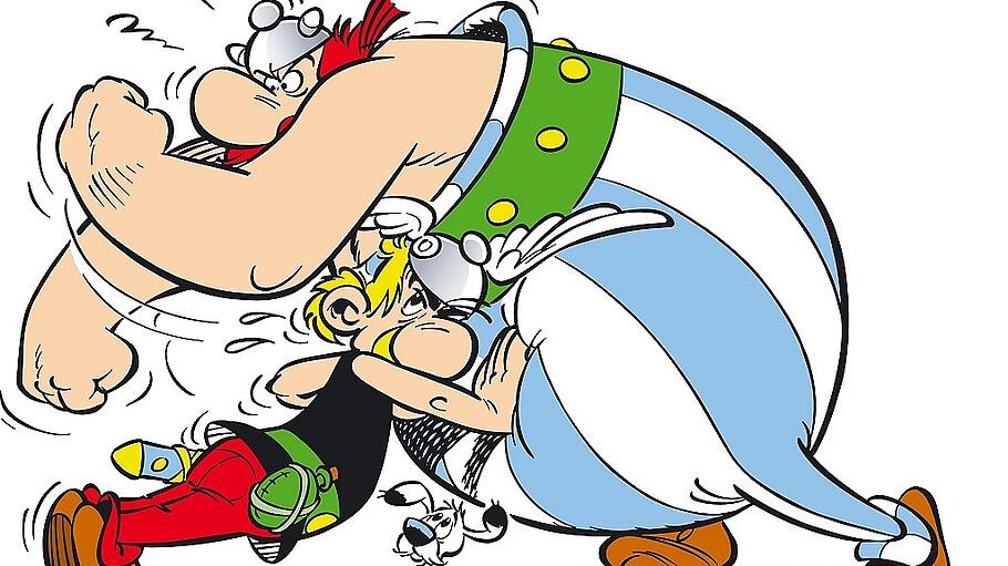 „Asterix und der Greif“ - Szene aus dem Comic