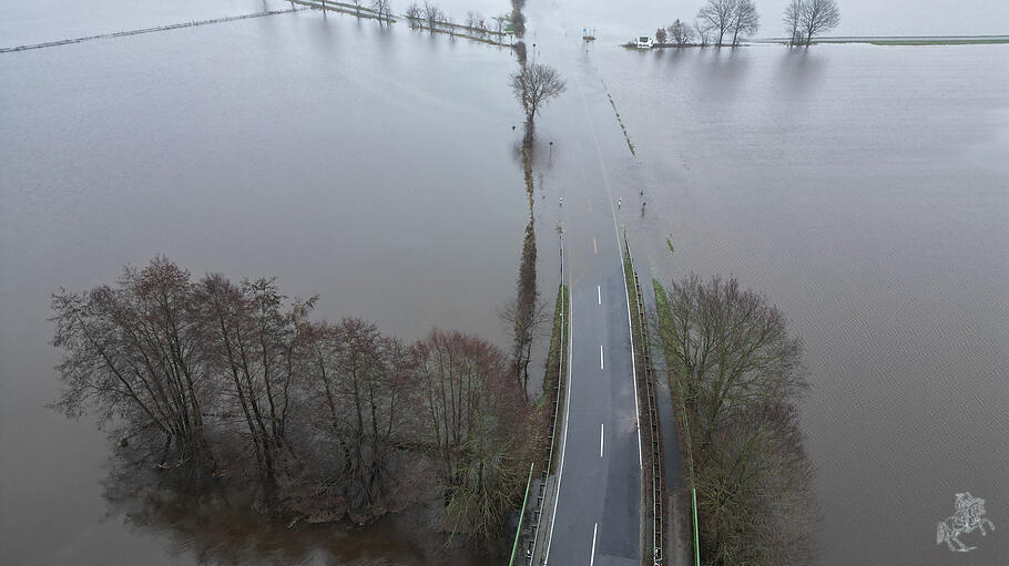 Hochwasser und andere Naturkatastrophen: Folgen des Klimawandels, der laut Josef Bordat vom Menschen verursacht ist.