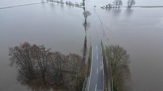 Hochwasser und andere Naturkatastrophen: Folgen des Klimawandels, der laut Josef Bordat vom Menschen verursacht ist.