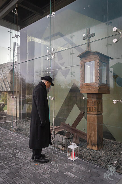 Spaziergang mit Erzbischof Georg Gänswein