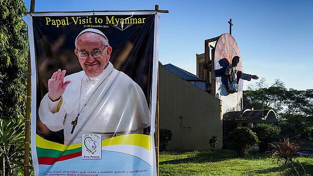 Vorbereitungen für den Papstbesuch in Myanmar
