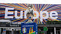 Beginn der Fußball-Europameisterschaft